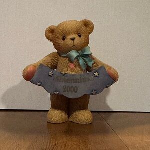 🧸 Cherished Teddies Y2K “Millennium 2000” Charming Teddy Bear Figurine